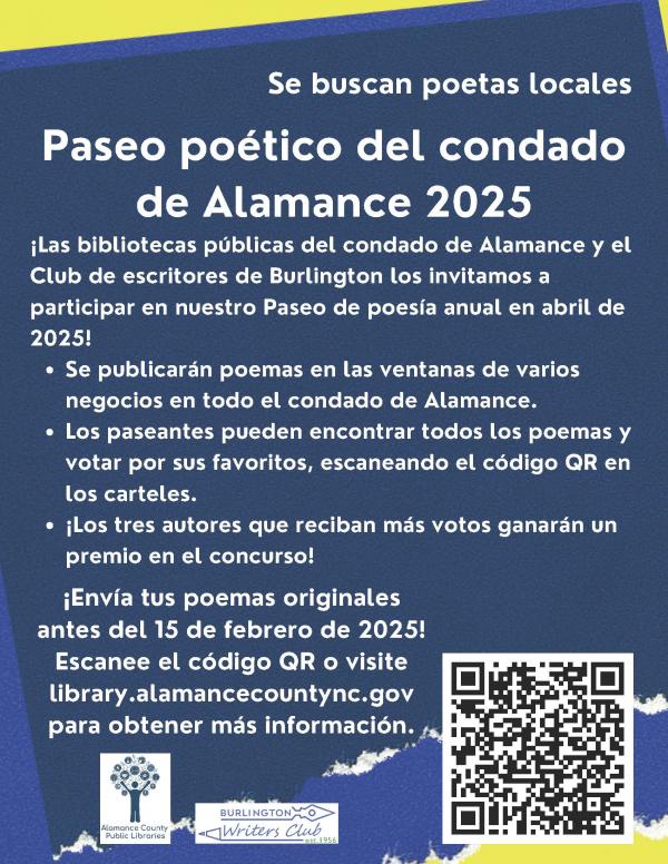 Local Poets Wanted Spanish