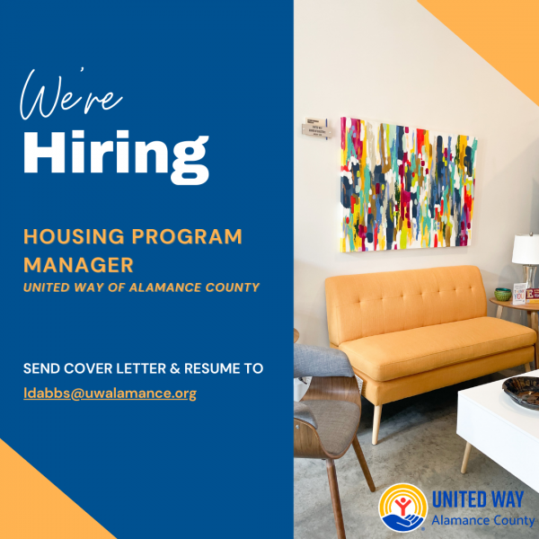 Hiring Housing Program Manager Graphic