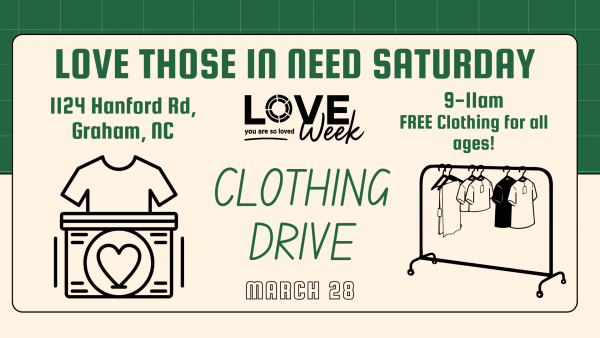 clothing giveaway
