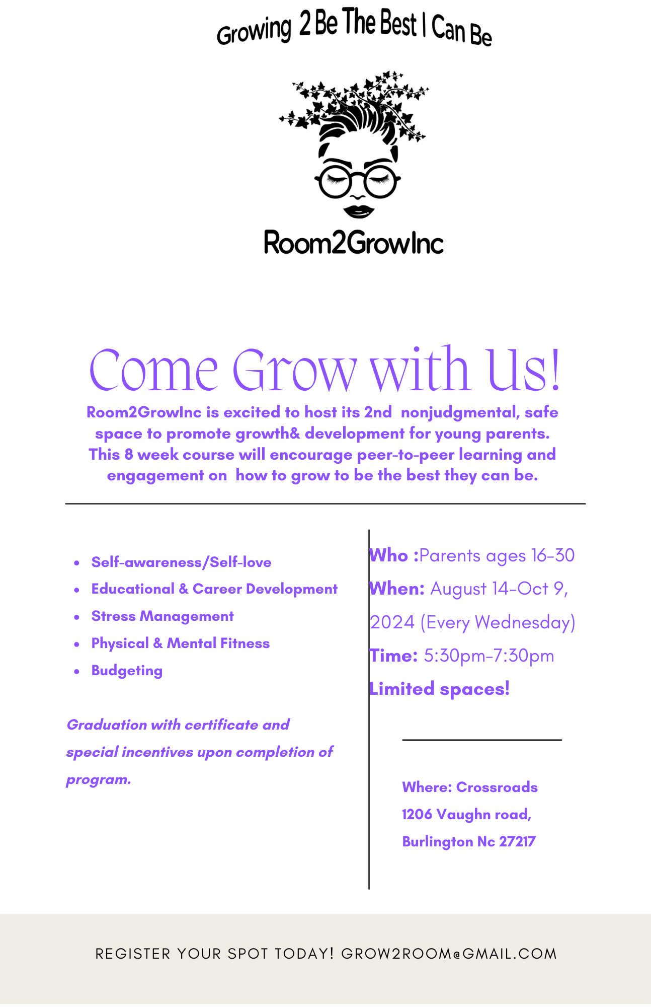 GROW WITH US