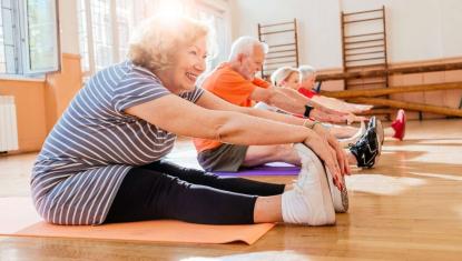Older Adults Stretching