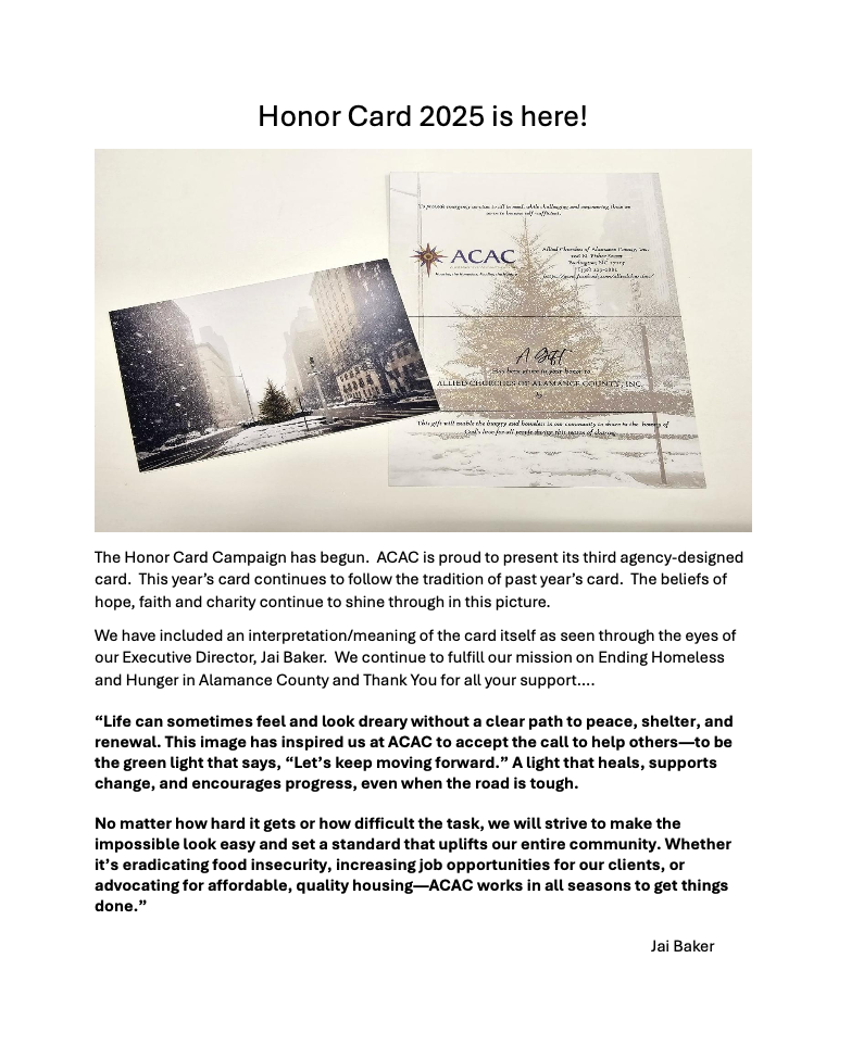 acac honor card